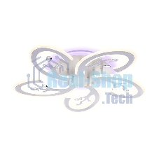 Потолочный светодиодный светильник FA512/5 WH белый 120W 610*580*80 (ПДУ РАДИО 2.4G)