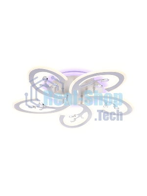 Потолочный светодиодный светильник FA512/5 WH белый 120W 610*580*80 (ПДУ РАДИО 2.4G)