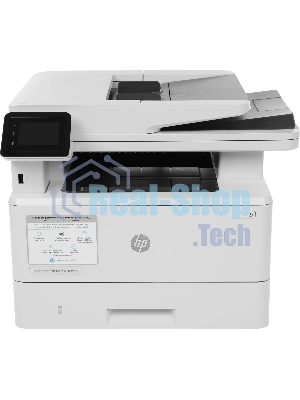 МФУ лазерное HP LaserJet Pro 4103fdn (2Z628A), A4, ч/б, печ. до 40 стр/мин., скан. до 29 стр/мин. (ч/б) 20 стр/мин. (цвет), 1200 x 1200 dpi, USB, RJ-45, Air Print, Mopria