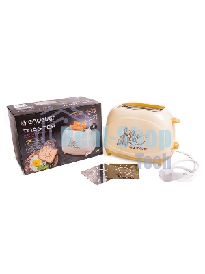 Тостер Endever Skyline ST-107, бежевый