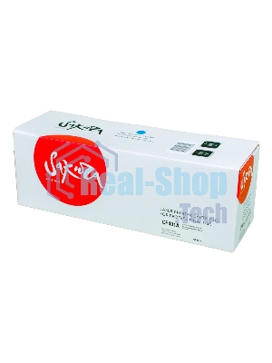 Картридж лазерный Sakura CF401A для HP Color LaserJet Pro M252n/M252dn/MFP277dw/277n, синий, 1400 к.