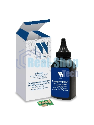 Заправочный комплект NVPrint для Samsung MLT-D111L (M2022, M2020, M2021, M2020W, M2070, M2070FW), 60 гр, 1800 стр (тонер + чип)