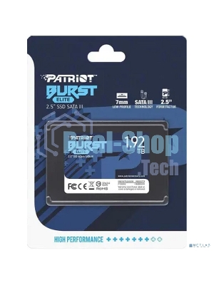 Накопитель SSD Patriot Burst Elite, 1.92Tb, SATA, 2.5