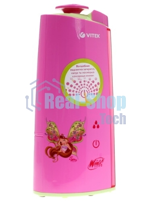Увлажнитель воздуха Vitek WX-3101 розовый, 10 м², 1.3 л
