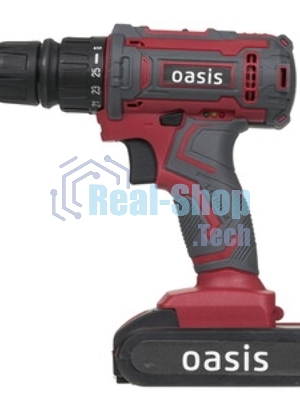 Дрель-шуруповерт Oasis ASD-20S, 21 В, 2 Ач, 40 Нм, щеточный