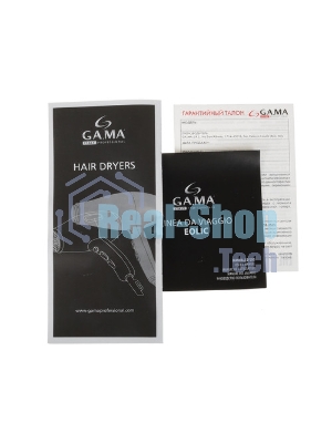 Фен GA.MA GH0201 EOLIC MINI CX черный, 1600 Вт, компактный, ионизация