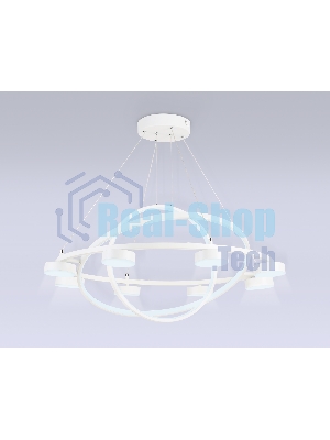 Светильник Ambrella light FL51777/3+8 WH белый 3000K/4200K/6400K 112W D800/580/400*1200 (ПДУ ИК)