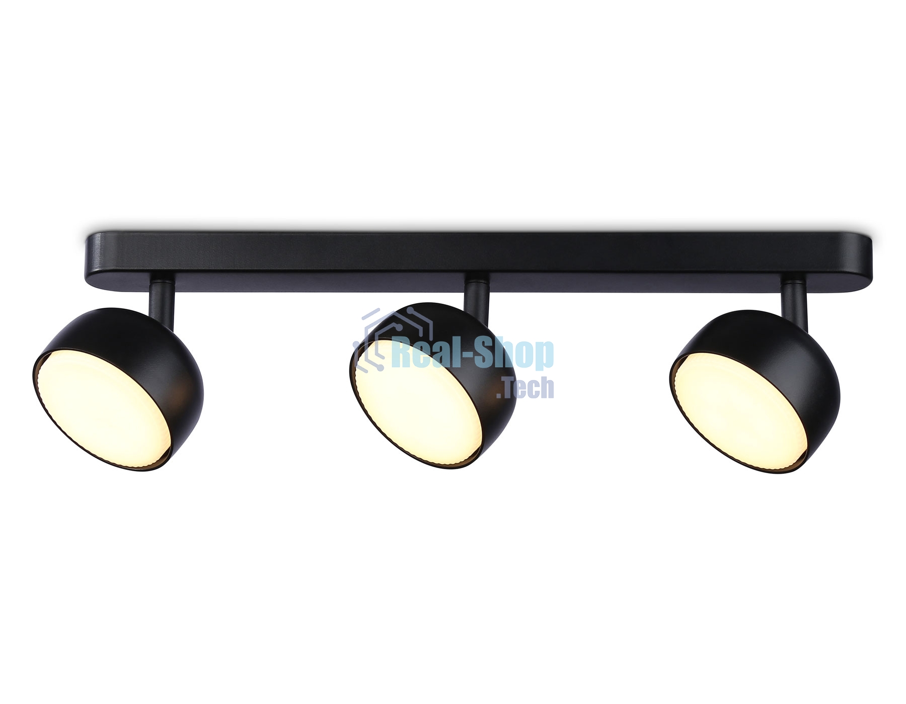 Светильник Ambrella light TN71018/3 BK черный GX53/3 max 12W 400*80*90