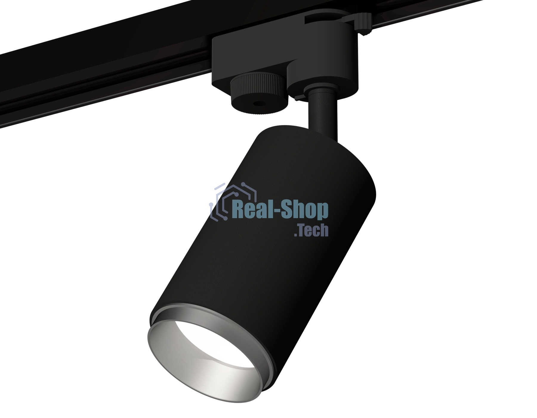 Светильник Ambrella light XT6323043 SBK/MCH черный песок/хром матовый MR16 GU5.3 (A2521, C6323, N6123)