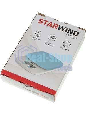 Весы кухонные Starwind SSK2156 макс. вес: 2 кг, голубой