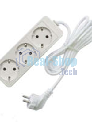 Удлинитель 3х1.5 м с заземл. 16А IP20 3.5 кВт Союз 481S-6301