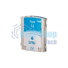 Картридж струйный Sakura C4836A (№11 Cyan) для HP, голубой, 29 мл., 2350 к.