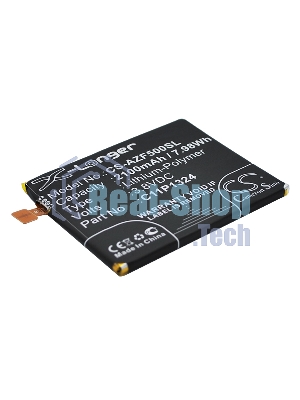 Аккумулятор CameronSino CS-AZF500SL C11P1324 для Asus ZenFone 5 A501CG 3.8V, 2100 mAh, 7.98Wh