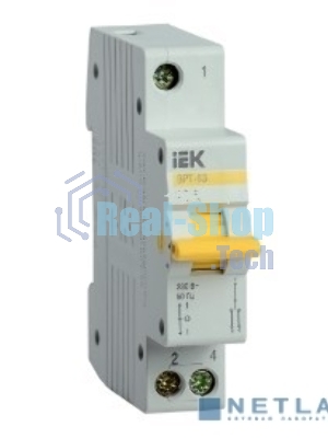 Выключатель-разъединитель трехпозиционный 1п ВРТ-63 32А IEK MPR10-1-032