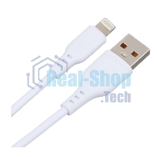 Кабель GoPower USB (M)-LIGHTNING (M) 1M 00-00018567 белый