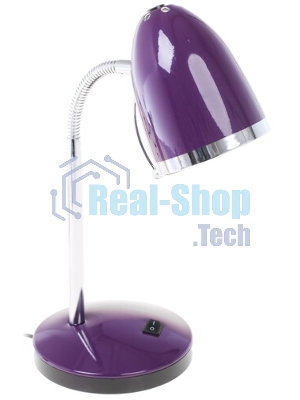 Светильник Camelion KD-313 C12 фиолетовый (настольный, 230V 60W, E27)