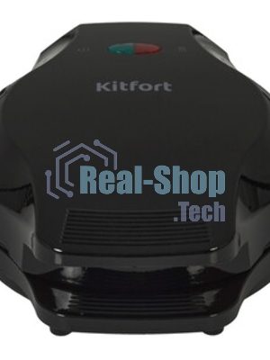 Вафельница Kitfort КТ-1664 1000Вт черный