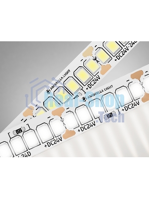 Светодиодная лента Ambrella light GS3502 2835 240Led /22W m/ 24V IP20 4500K/ 5000*10*1.2mm (2 конт.)