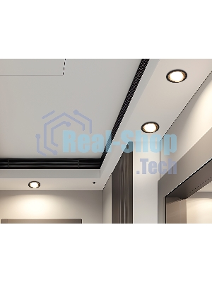 Светильник Ambrella light TN51914 BK/GD черный/золото GX53 max 12W D115*23