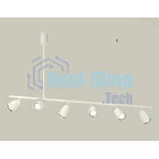 Светильник Ambrella light XB9005500/6 SWH/PSL белый песок/серебро полированное MR16 GU5.3 (С9005, С1122, N7012)