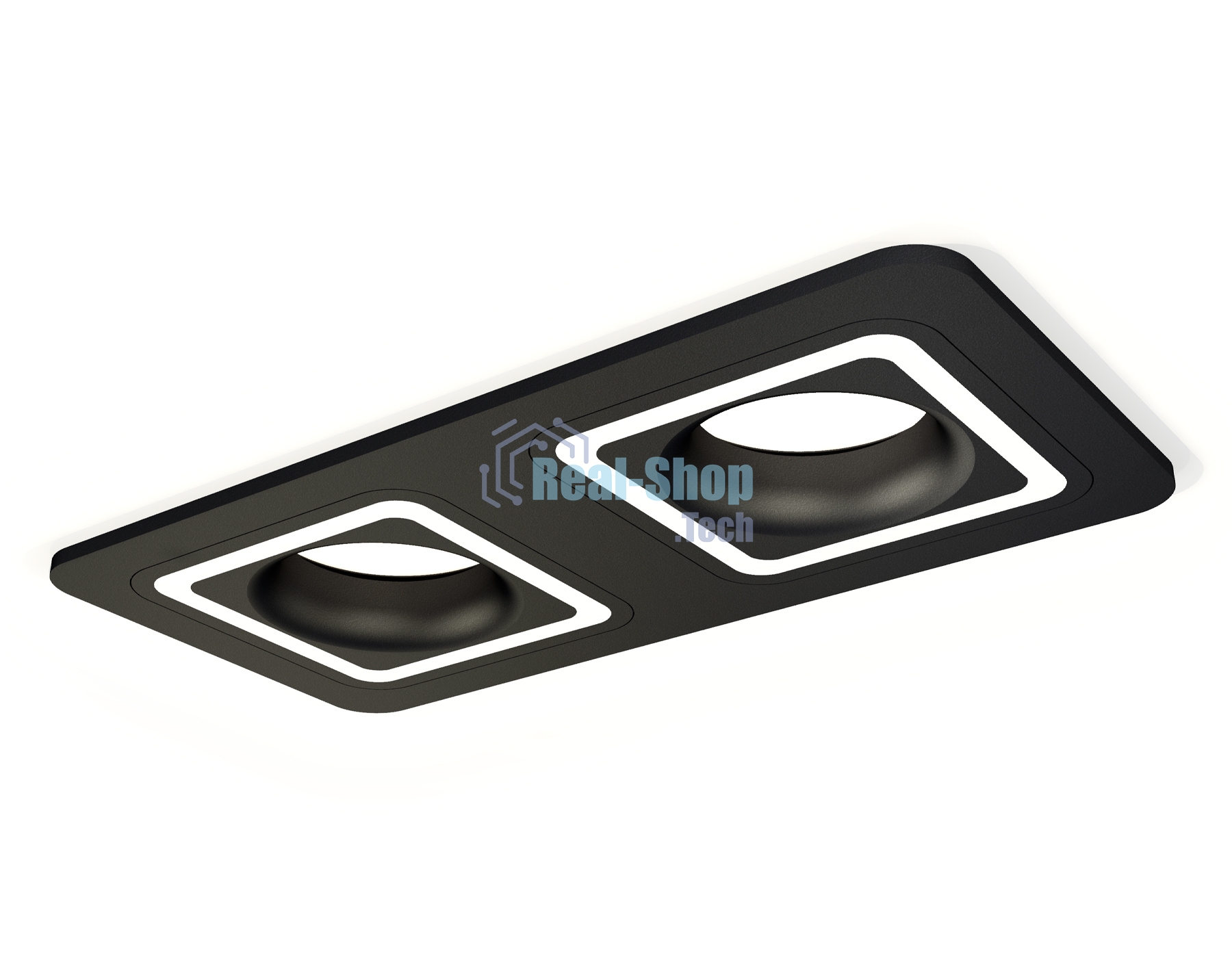 Комплект встраиваемого светильника Ambrella light XC7906011 SBK черный песок MR16 GU5.3 (C7906, N7716)