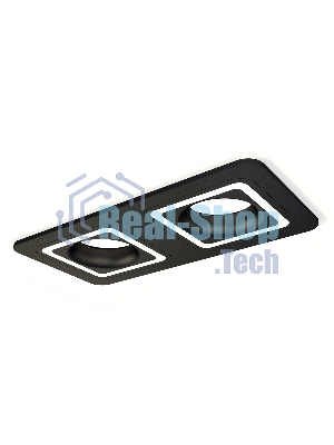 Комплект встраиваемого светильника Ambrella light XC7906011 SBK черный песок MR16 GU5.3 (C7906, N7716)