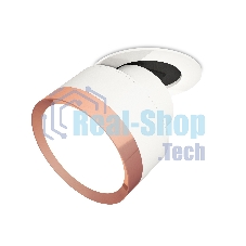 Светильник Ambrella Light XM8101504 SWH/PPG белый песок/золото розовое полированное GX53 (A2241, A2105, C8101, N8126)