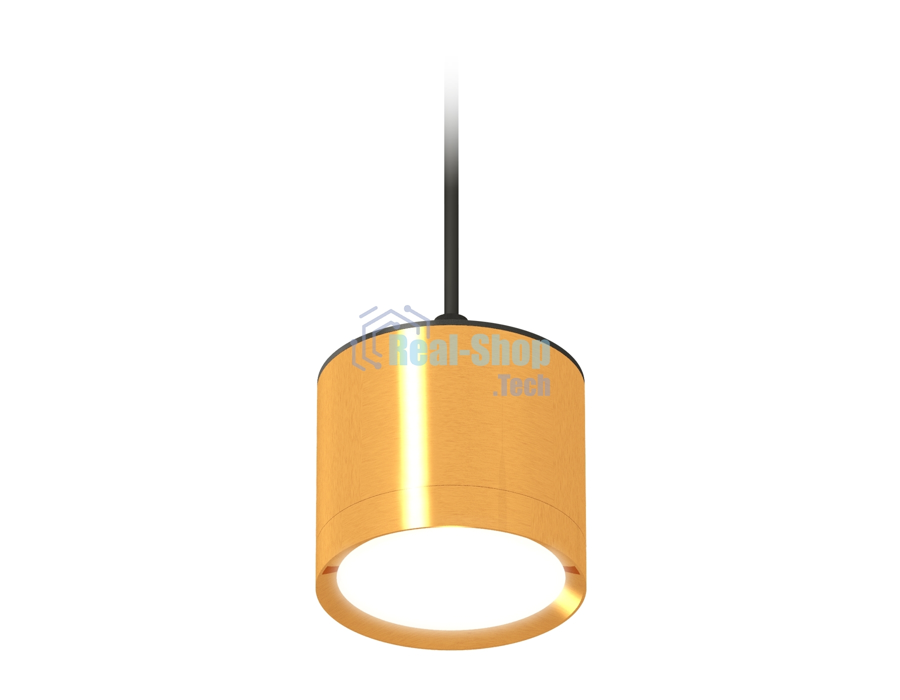 Светильник Ambrella Light XP8121012 PYG/SBK золото желтое полированное/черный песок GX53 (A2333, C8121, N8124)
