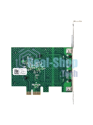Сетевой адаптер ExeGate EXE-BCM5720 (PCI-E x1 v2.0, порты 2xRJ45, 10/100/1000Mbps, Gigabit Chipset Broadcom BCM5720)
