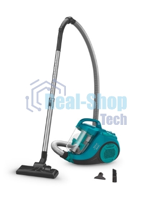 Пылесос Tefal TW2922EA бирюзовый/черный, 750/2100Вт, уборка сухая, пылесборник контейнер 1.5 л