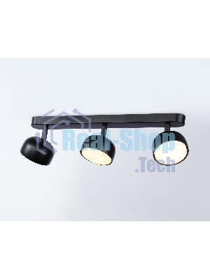 Светильник Ambrella light TN71018/3 BK черный GX53/3 max 12W 400*80*90