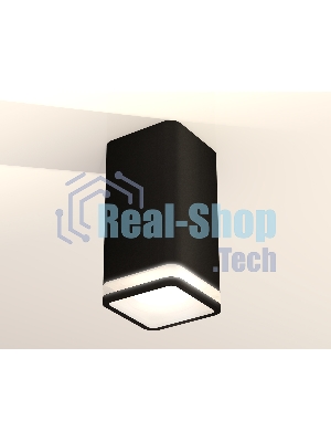 Светильник Ambrella Light XS7821020 SBK/FR черный песок/белый матовый MR16 GU5.3 (C7821, N7751)