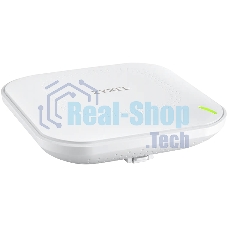 Гибридная точка доступа Zyxel NebulaFlex NWA50AX, WiFi 6, 802.11a/b/g/n/ac/ax (2,4 и 5 ГГц), MU-MIMO, антенны 2x2, до 575+1200 Мбит/с, 1xLAN GE, PoE, без поддержки Captive portal и WPA-Enterprise, защ