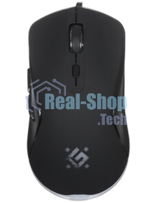 Мышь проводная Defender Arga GM-049 черный, 3600 dpi, USB, кнопки - 6
