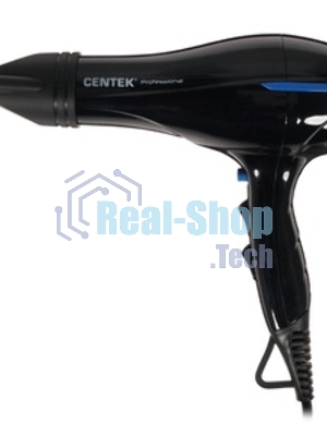 Фен Centek CT-2227 Professional черный, 2200 Вт