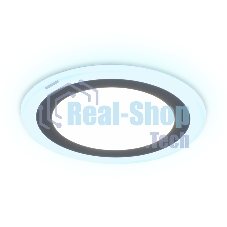 Встраиваемый cветодиодный светильник Ambrella light DCR365 12W+4W 4200K/6400K 85-265V D195*28