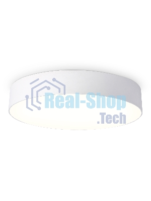 Потолочный светодиодный светильник Ambrella light FV5527 WH белый LED 45W 3000K D400*58 (Без ПДУ)