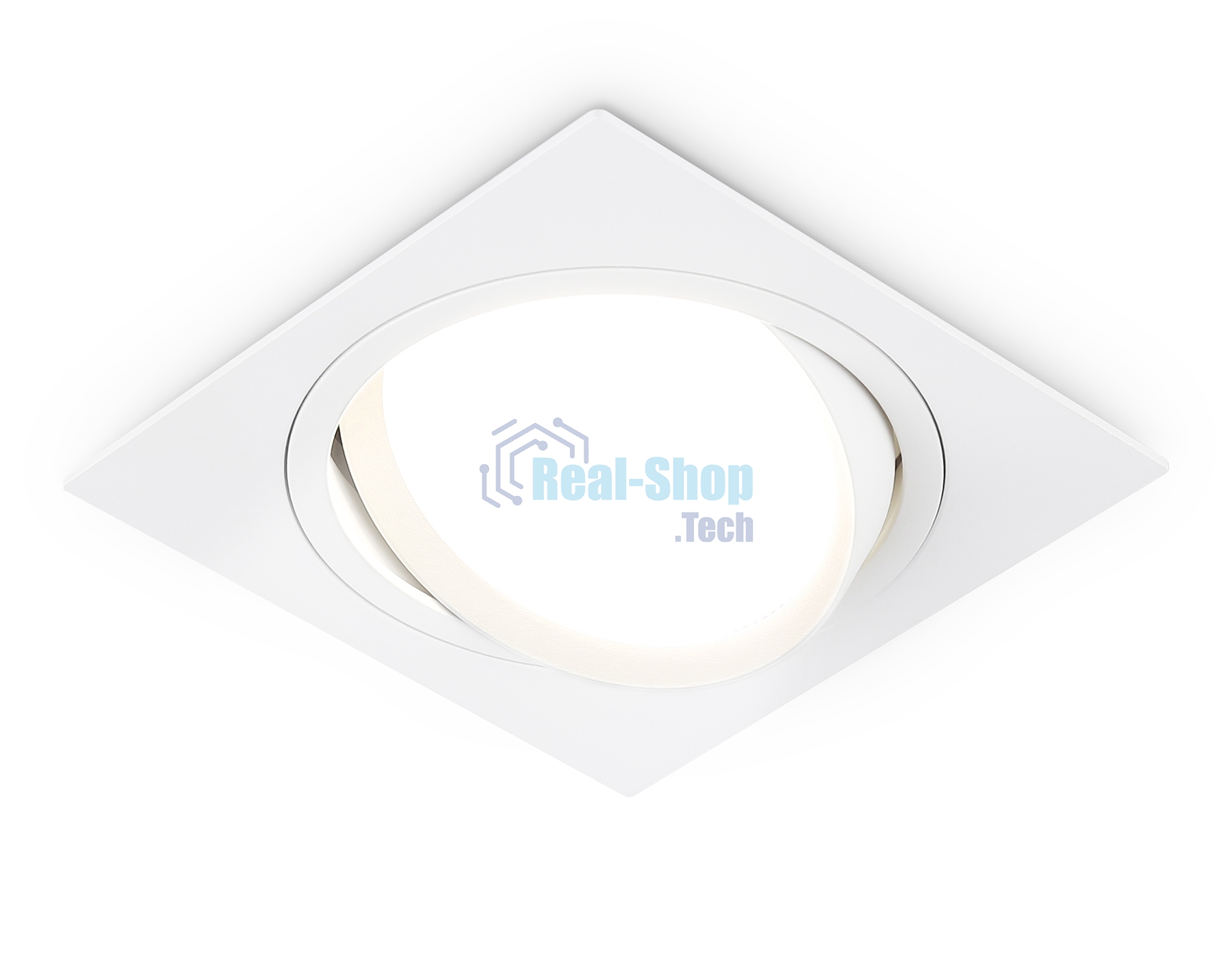 Светильник Ambrella light TN51915 WH белый GX53 max 12W 115*115*23