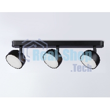 Светильник Ambrella light TN71018/3 BK черный GX53/3 max 12W 400*80*90