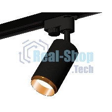 Светильник Ambrella light XT6323044 SBK/PYG черный песок/золото желтое полированное MR16 GU5.3 (A2521, C6323, N6124)