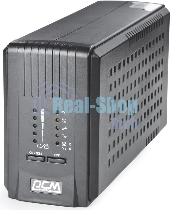 Источник бесперебойного питания Powercom Smart King Pro SPT-700-II 560Вт 700ВА черный