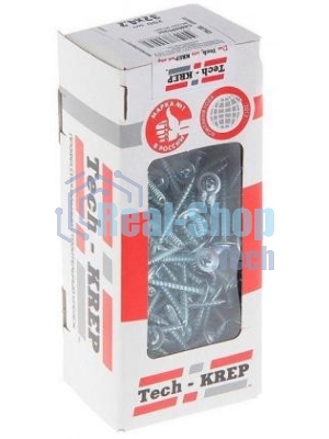Саморез для тонкого метал. листа 4.2х32 (уп. 200 шт) коробка Tech-Krep 102142