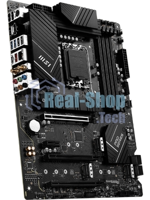 Материнская плата MSI PRO Z790-P WIFI, LGA 1700, Intel Z790, 4xDDR5, 6xSATA, 4xM.2, 1xPCIe 5.0 x16, 1xPCIe 4.0 x16, 1xPCIe 3.0 x16, 1xPCIe x1, 1xHDMI, 1xDP, 1x2.5Gb LAN, 4xUSB-A 2.0, 2xUSB-A 3.2 Gen 1, 1xUSB-A 3.2 Gen 2, 1xUSB-C 3.2 Gen 2x2, 6x3.5мм, 7.1, ATX