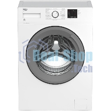 Стиральная машина Beko RGE78511XSW (7321030003) белый, загрузка фронтальня 7 кг, 1000 об/мин., класс: А+++