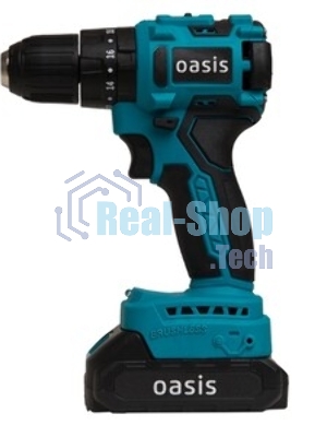 Дрель-шуруповерт Oasis ASU-14A, 14,4 В, 2 Ач, 45 Нм, бесщеточный, ударный