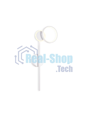 Светильник Ambrella light FL5191 SWH белый песок LED 3000K 9W 600*221*30