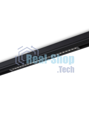 Управляемый светодиодный светильник для шинопровода Magnetic Ambrella light GL1314 BK черный IP20 24W 3000K-6400K 220V 24° 455*25*42 (Без ПДУ)