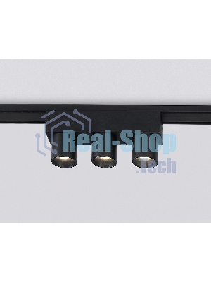 Светильник трековый светодиодный GV1504/3 BK черный IP20 6W 4200K 48V 24° 122*26*55