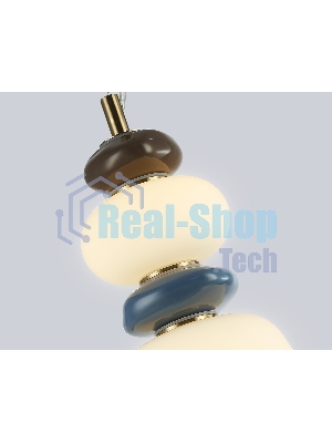 Светильник Ambrella light LH53162 SB/WH бронза/белый 12W 3000K D170*1510
