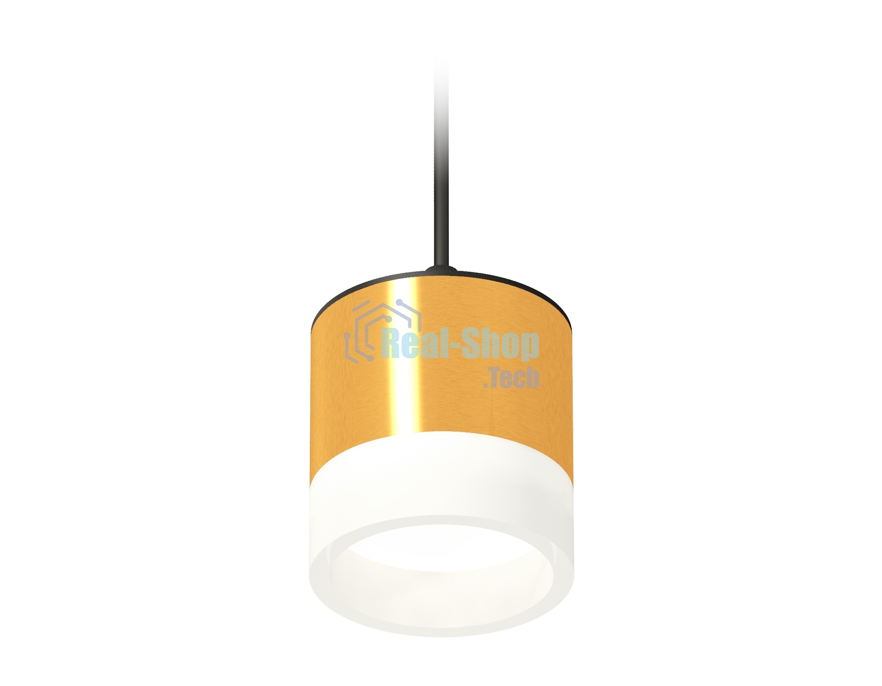 Светильник Ambrella Light XP8121025 PYG/FR/SBK золото желтое полированное/белый матовый/черный песок GX53 (A2333, C8121,N8401)